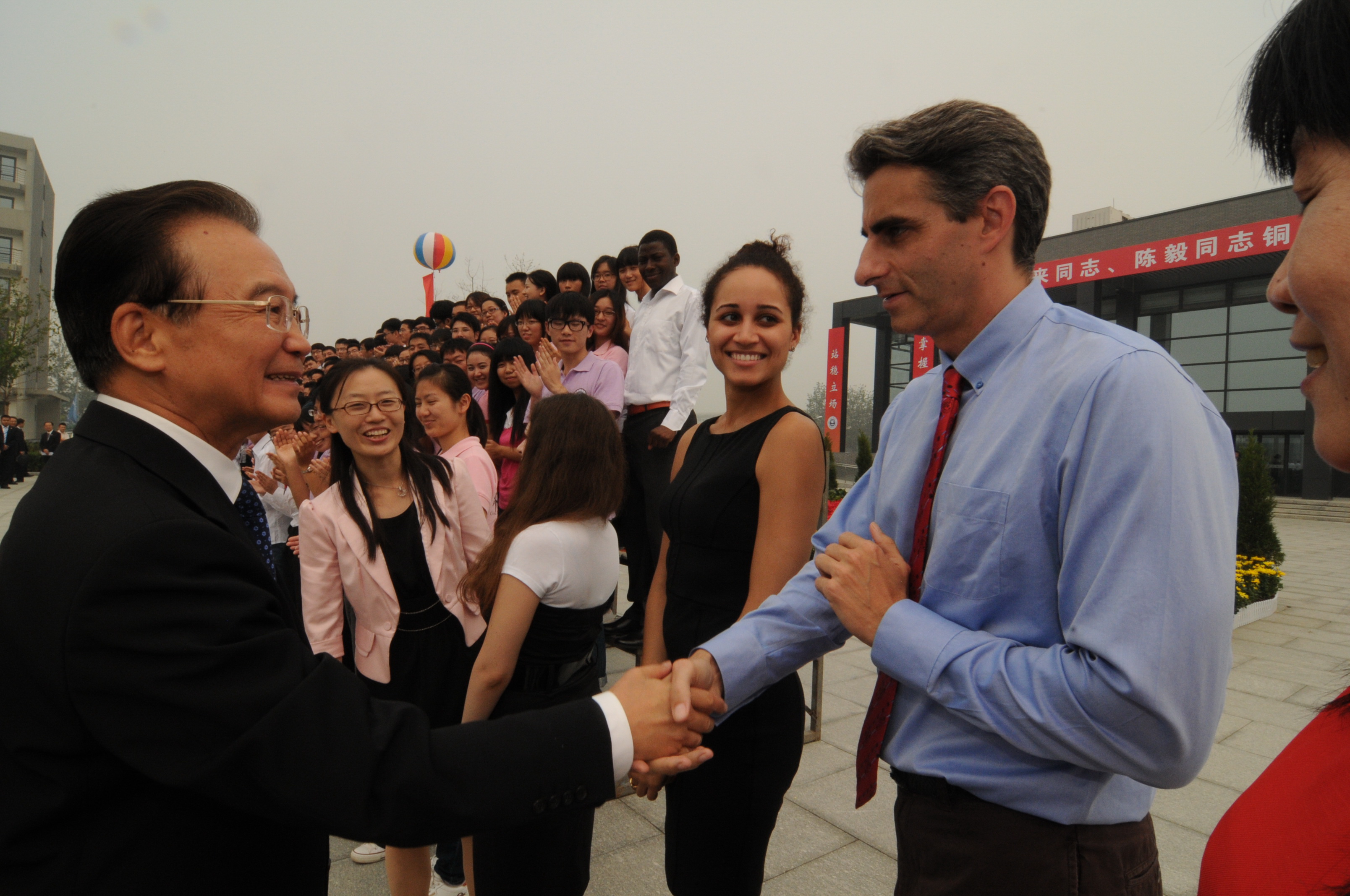Prime Minister Wen Jiabao & Prof. James Rae