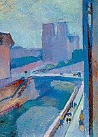 Henri Matisse, A Glimpse of Notre Dame in the Late Afternoon