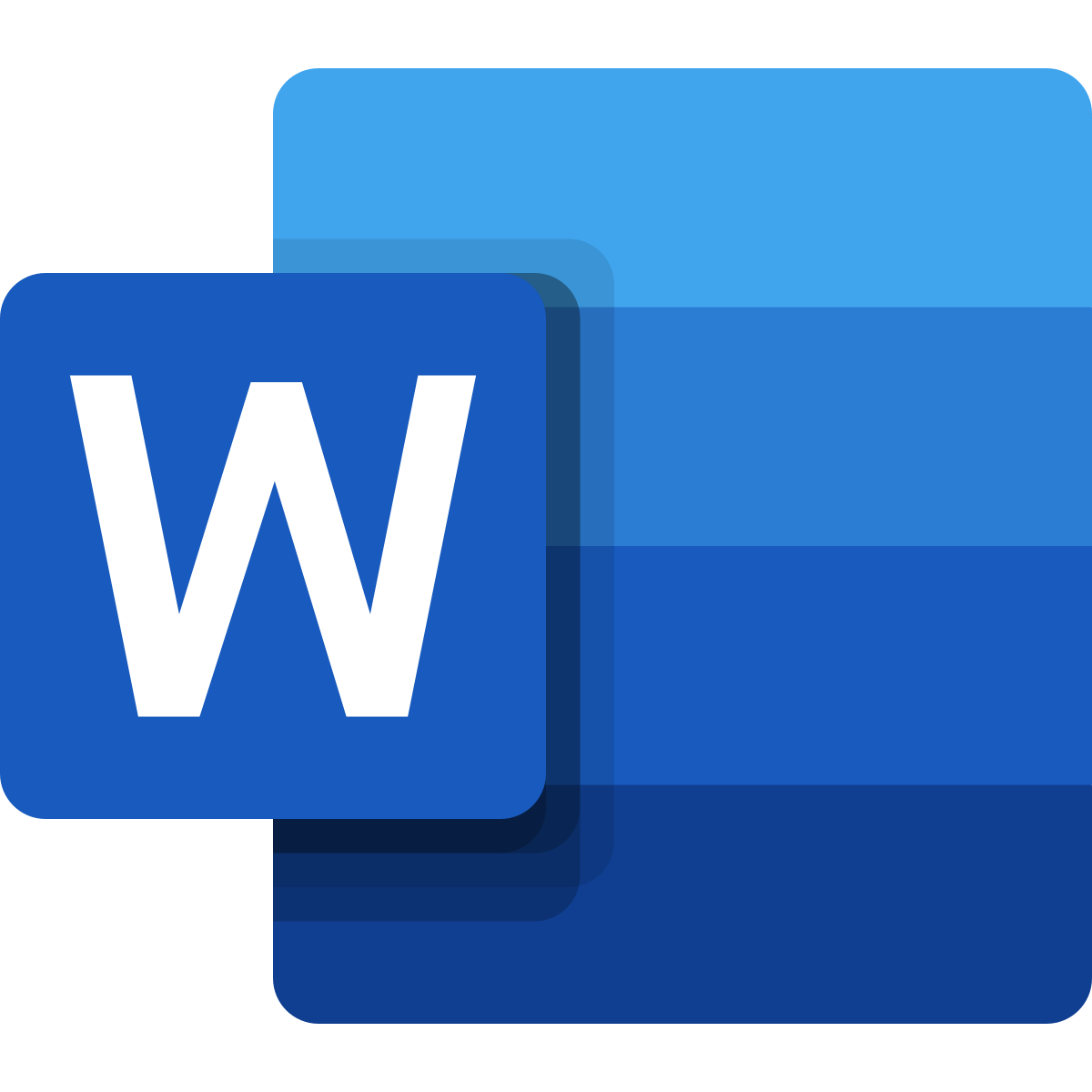 Image logo for Word.