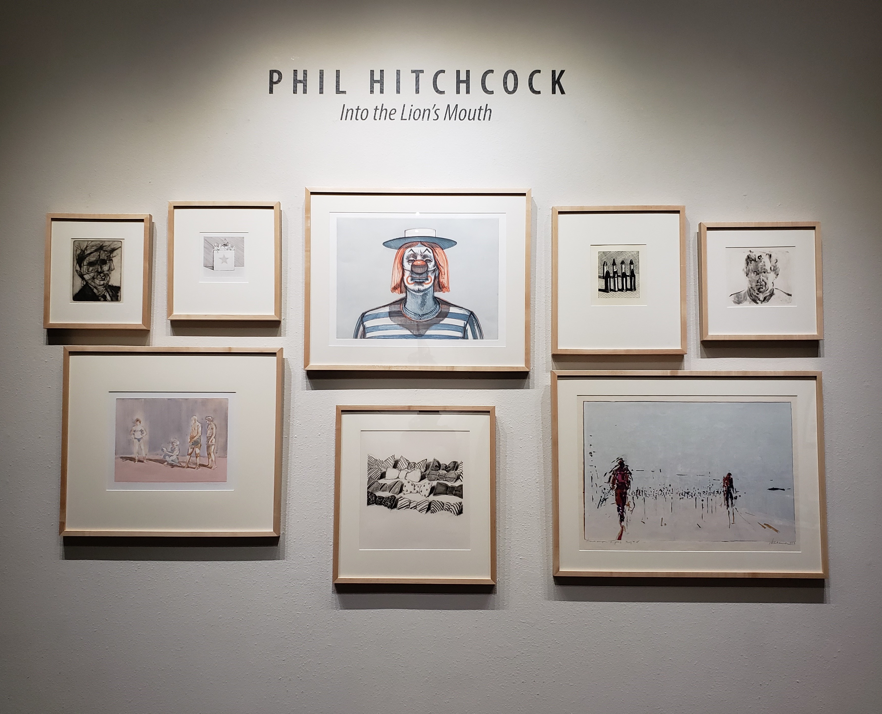Phil Hitchcock exhibit