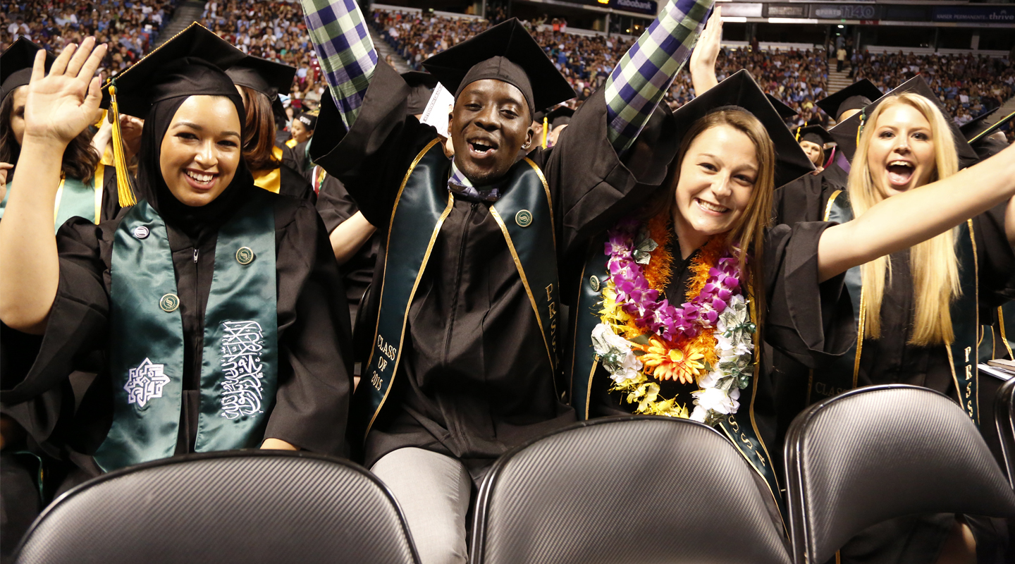 Commencement excitement