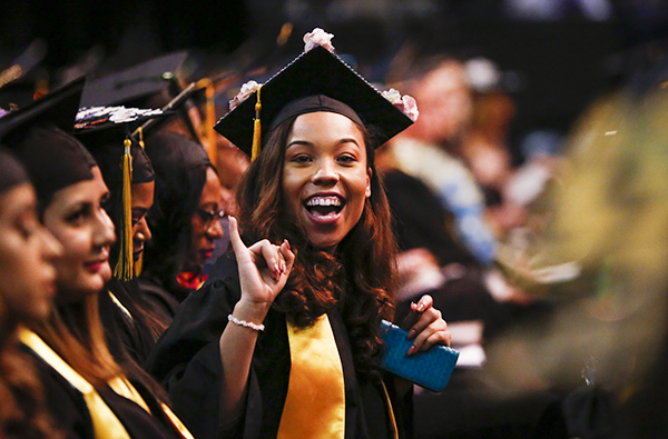 Stingers Up at Commencementr