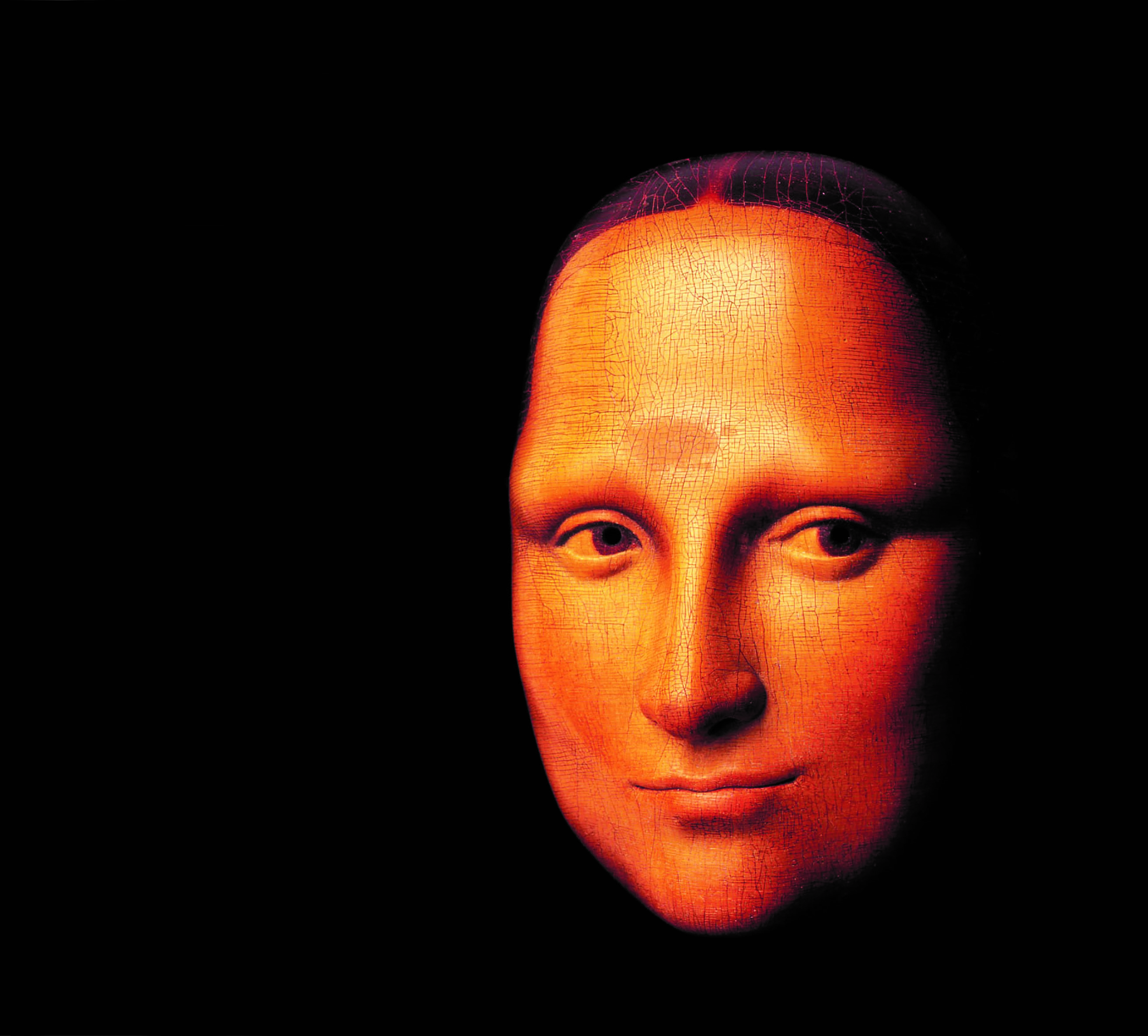 Mona Lisa 3D Mask