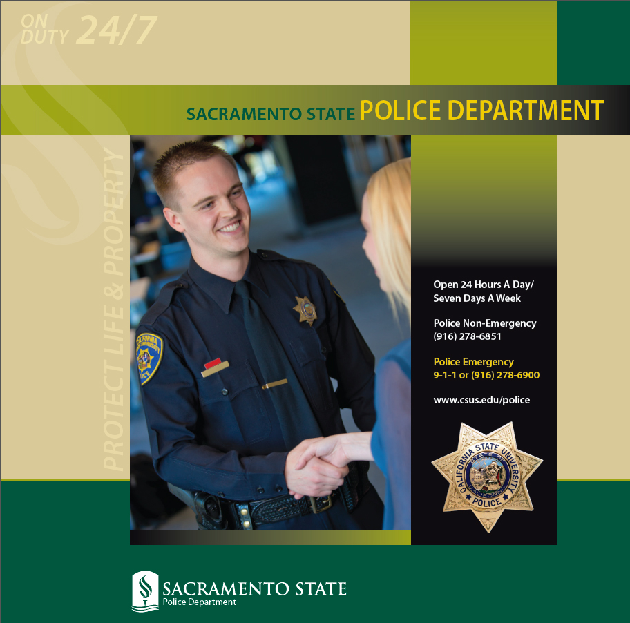 Sac State Police Brochure