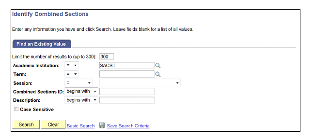 Figure 19:  Search page.