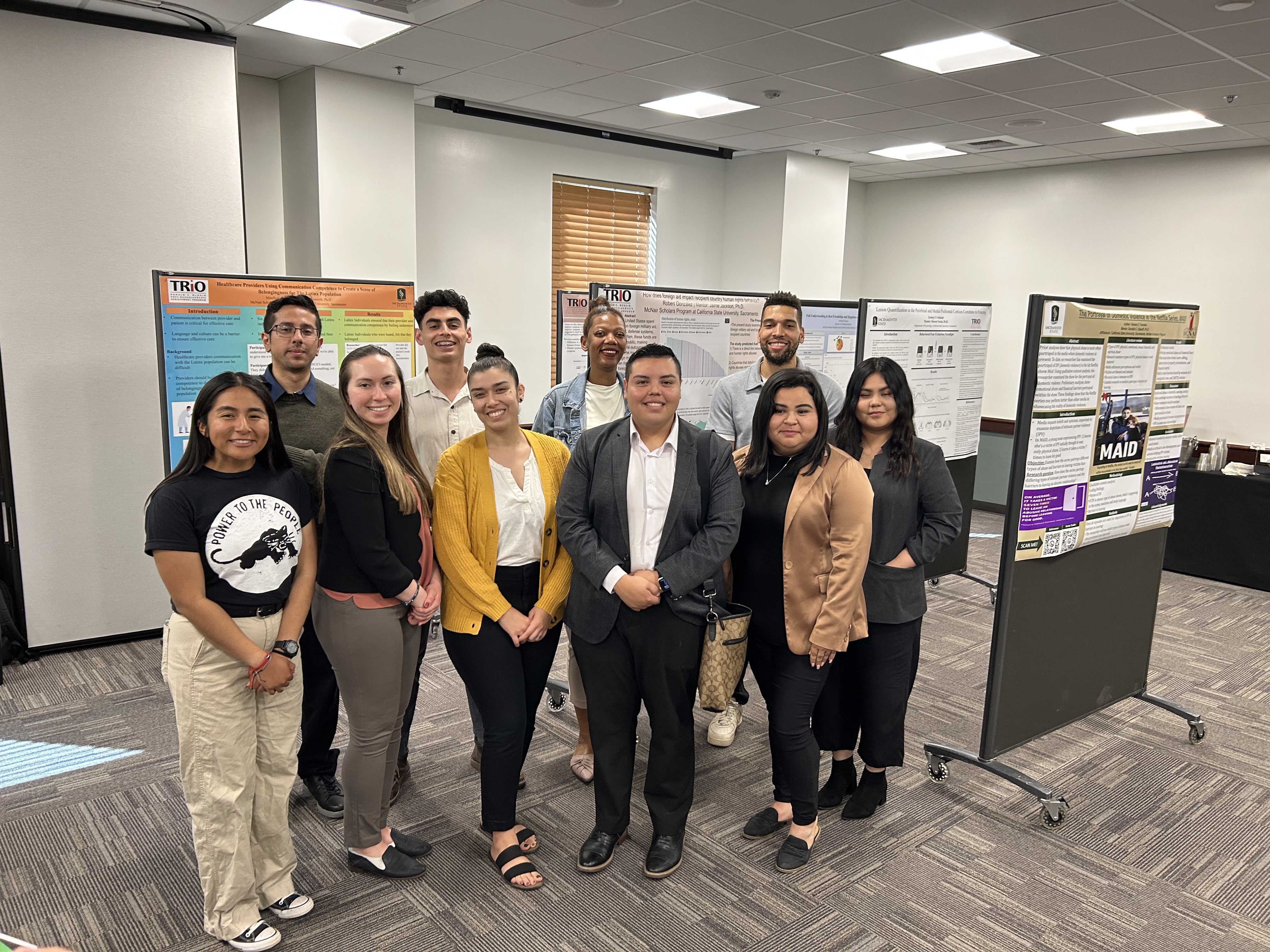 McNair student poster presentation