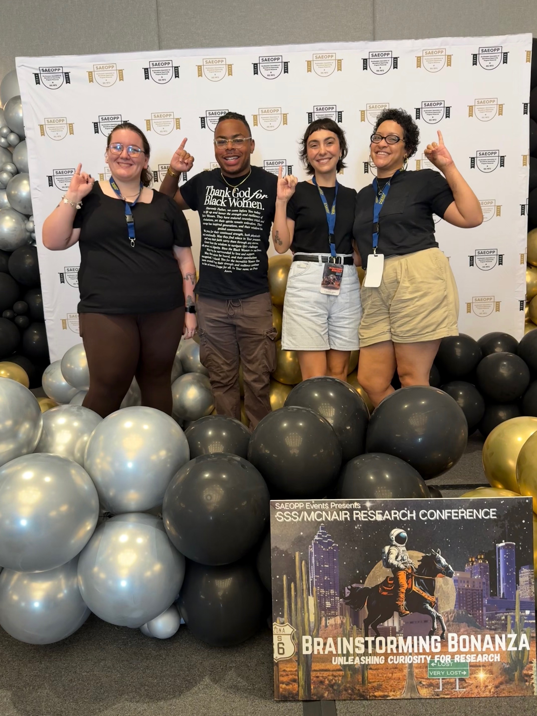 McNair members at a conference