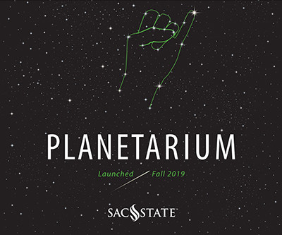 Constellation logo for Sac State Planetarium
