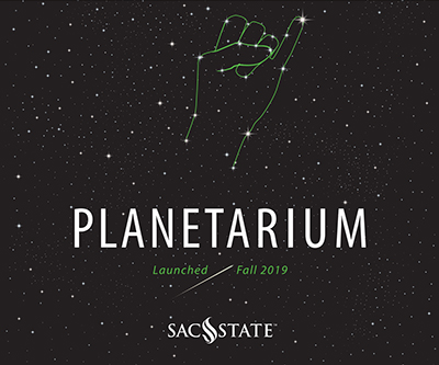 Constellation logo for Sac State Planetarium
