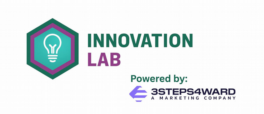 Logo for Innovation Lab, powered by