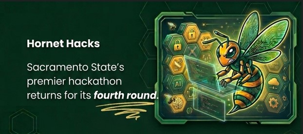 Green hornet with a laptop