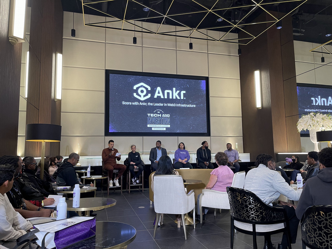 Members of The Hive attended an investor panel at the Golden One Center.