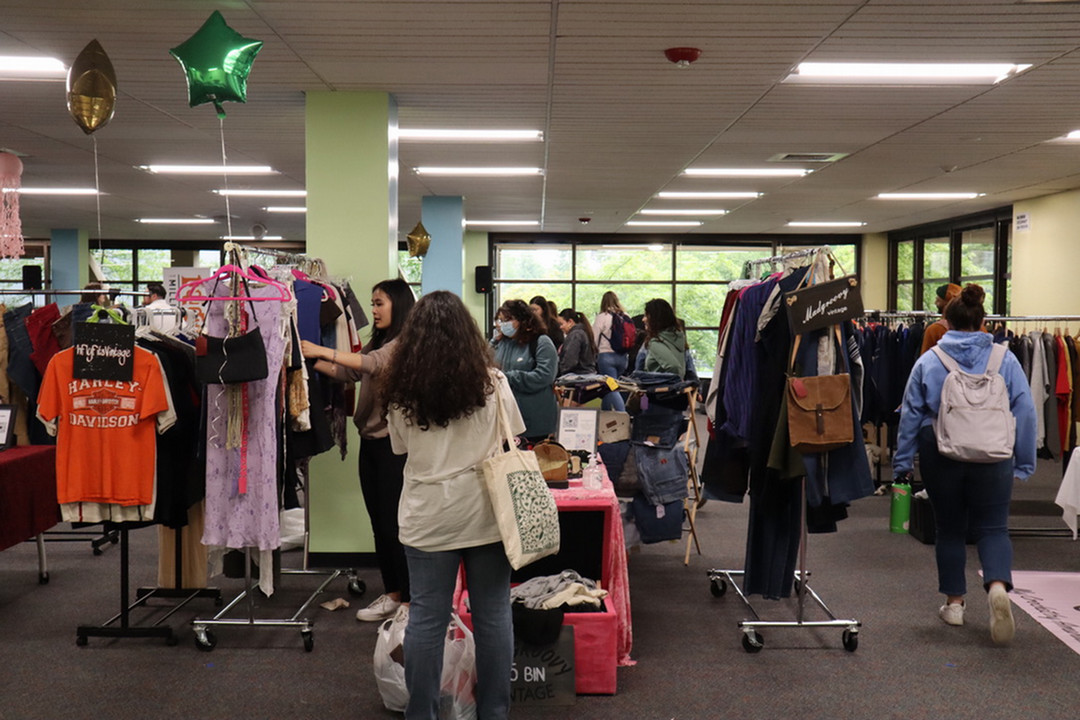 Stinger Expo student marketplace at the Carlsen Center