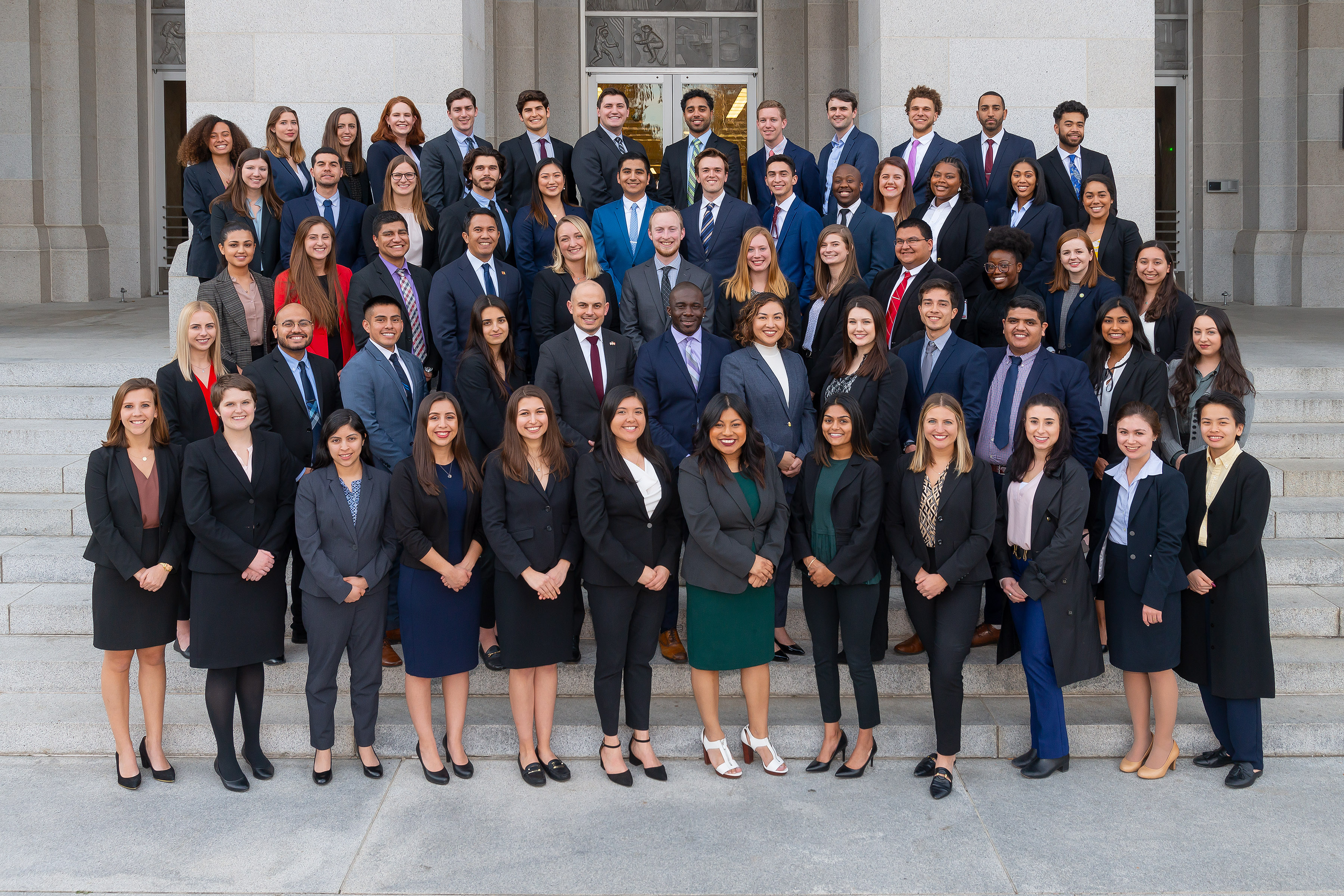 A group shot of all the 2019-20 Capitol Fellows participants