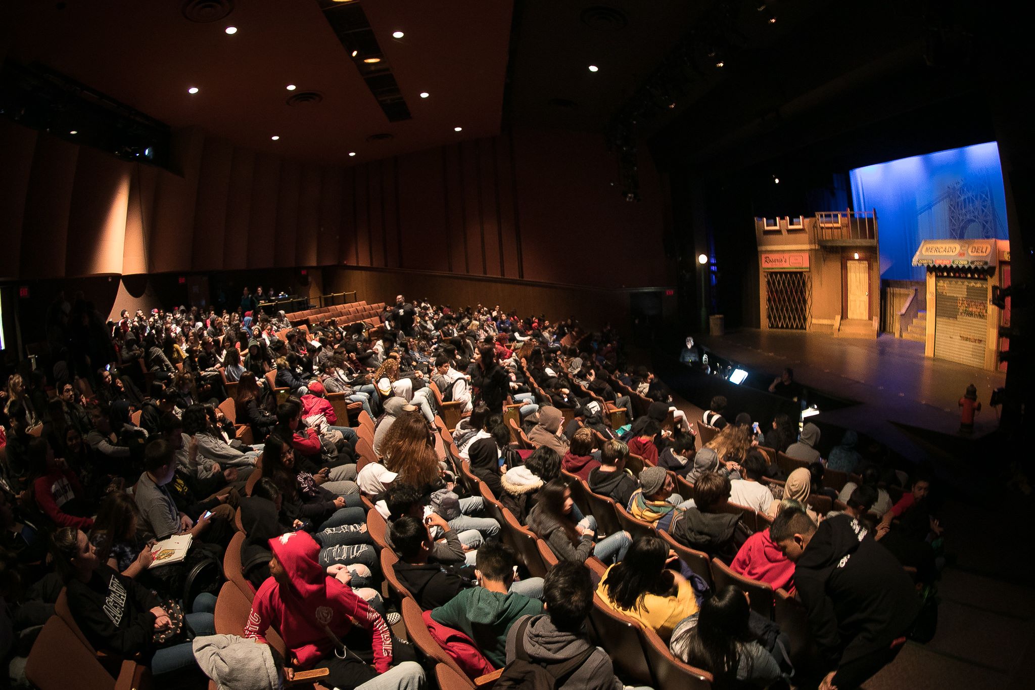 audience photo at a performance of In the Heights