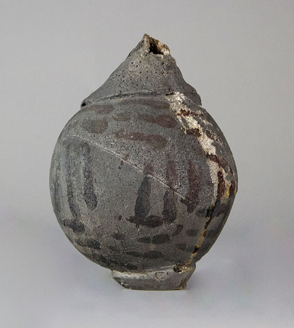 Untitled Ceramic Raku Vase 