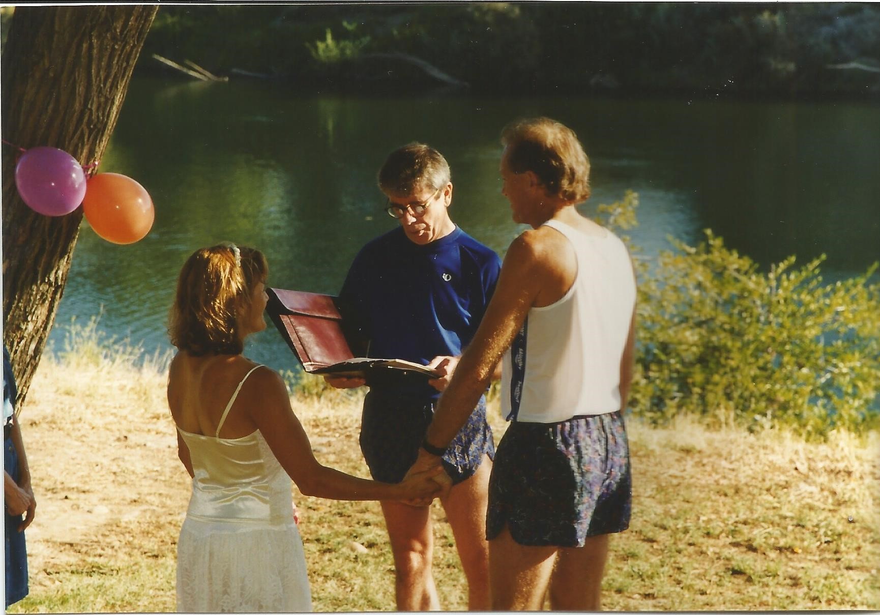 Joe Staats marrying Theresa McCourt and Howard Price