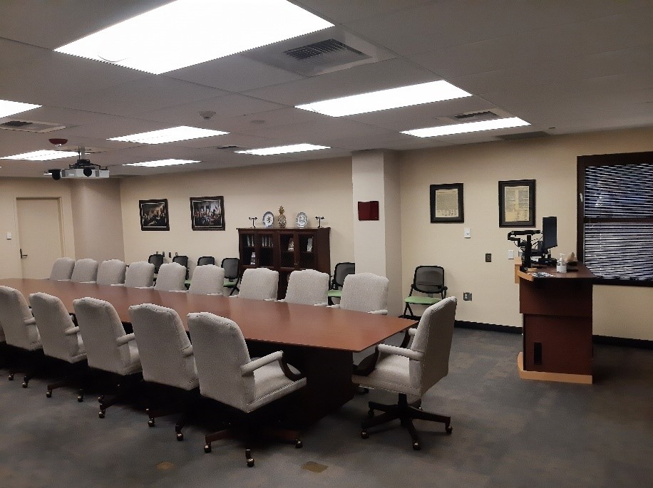The Green and Gold Room