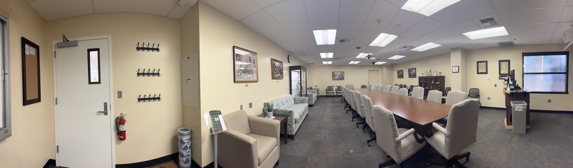 The Green and Gold Room