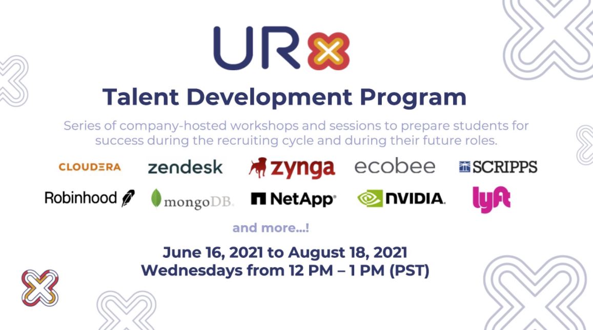 URx Talent Development Program flyer