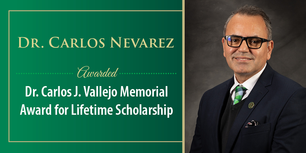 Carlos Nevarez Award Winner