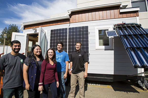 Tiny House and students