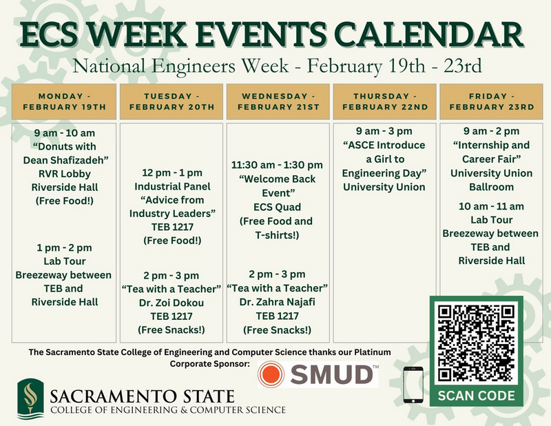 ECS Week Spring 2024 Sacramento State