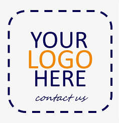 A placeholder image stating "your logo here image"