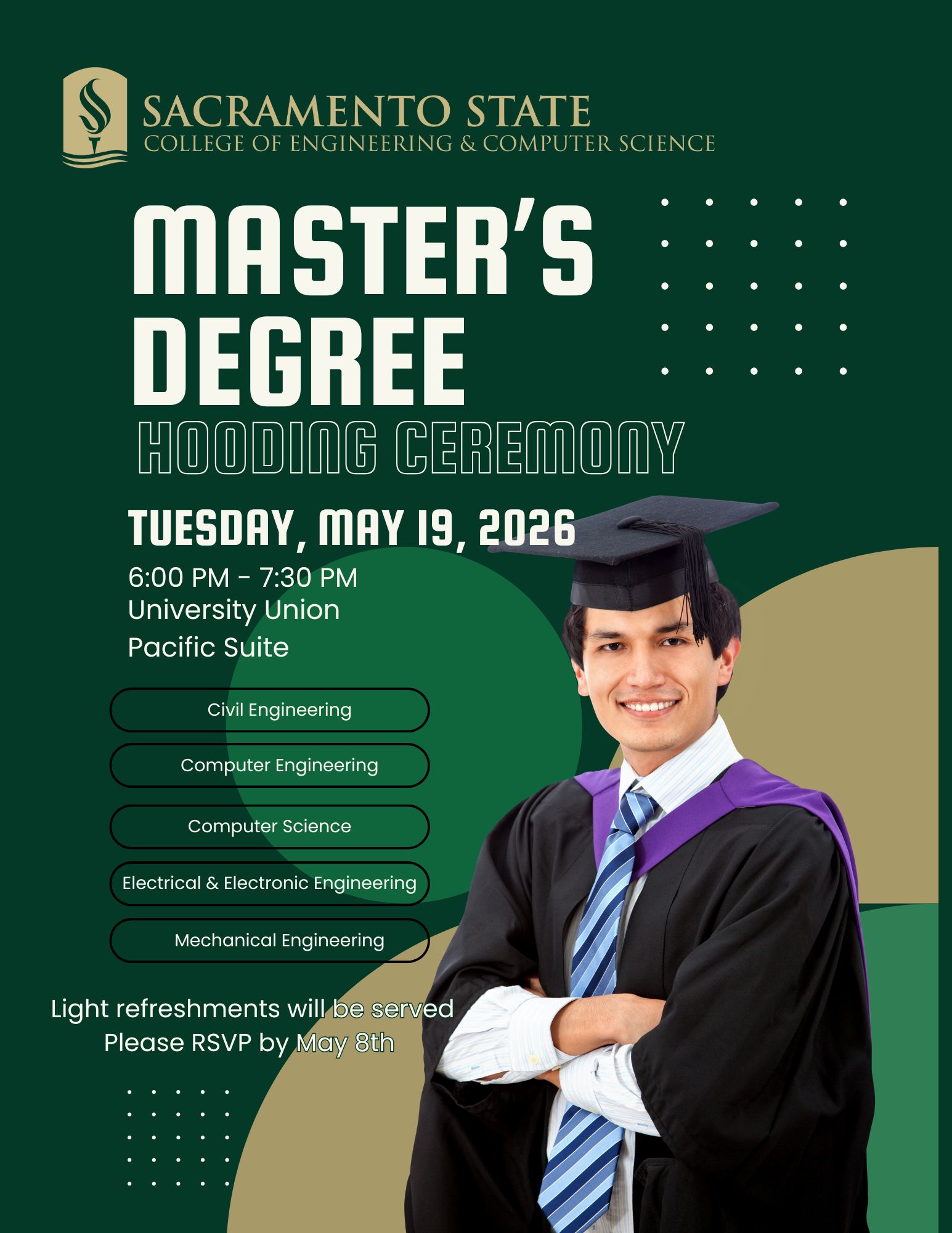 2026 ECS Masters Hooding Invite