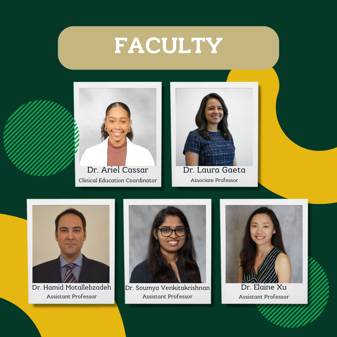 2023-2024 Doctor Of Audiology Full-TIme  Faculty