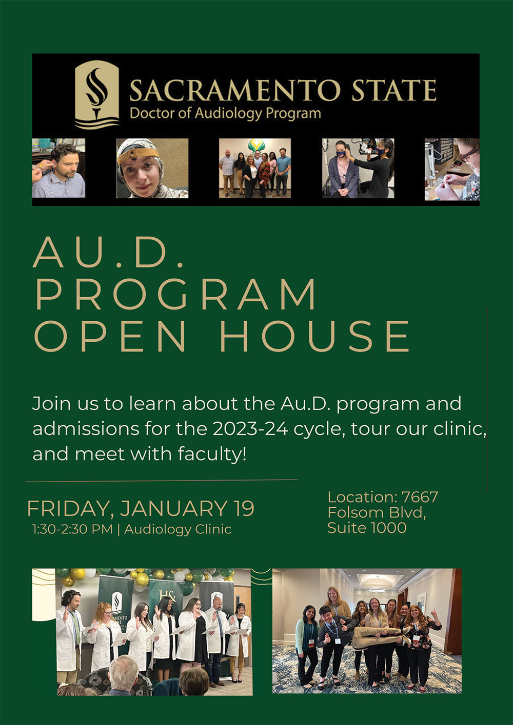 January Open house flier