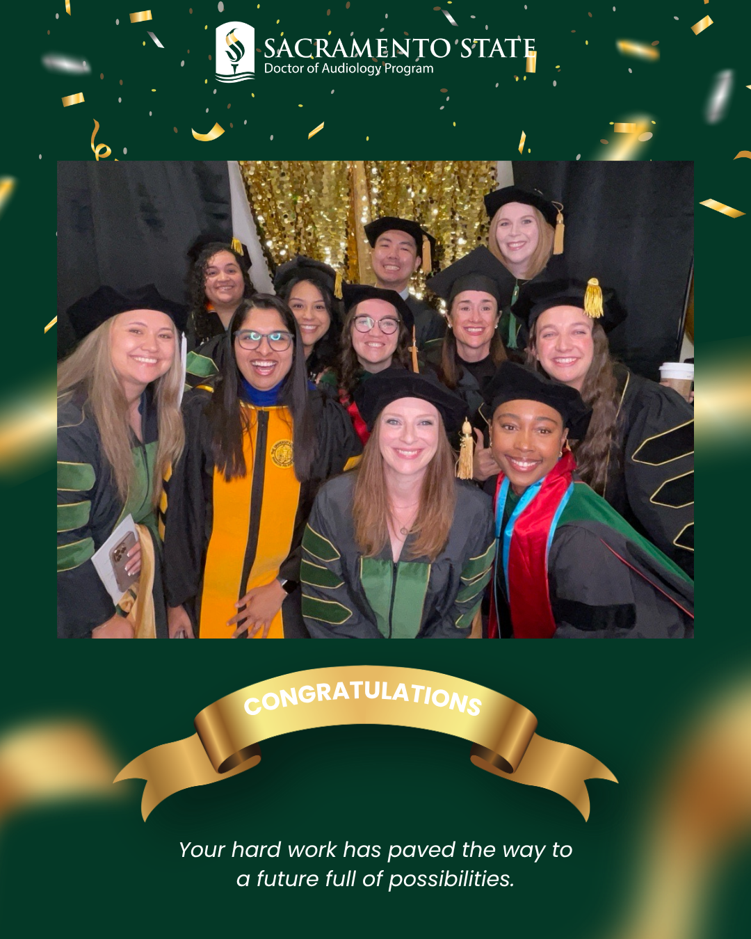 2026 Doctor of Audiology Graduates