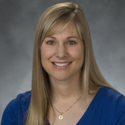 Photo of Director of the Health Science Program and Associate Professor in the Department of Kinesiology - Dr. Andrea Becker