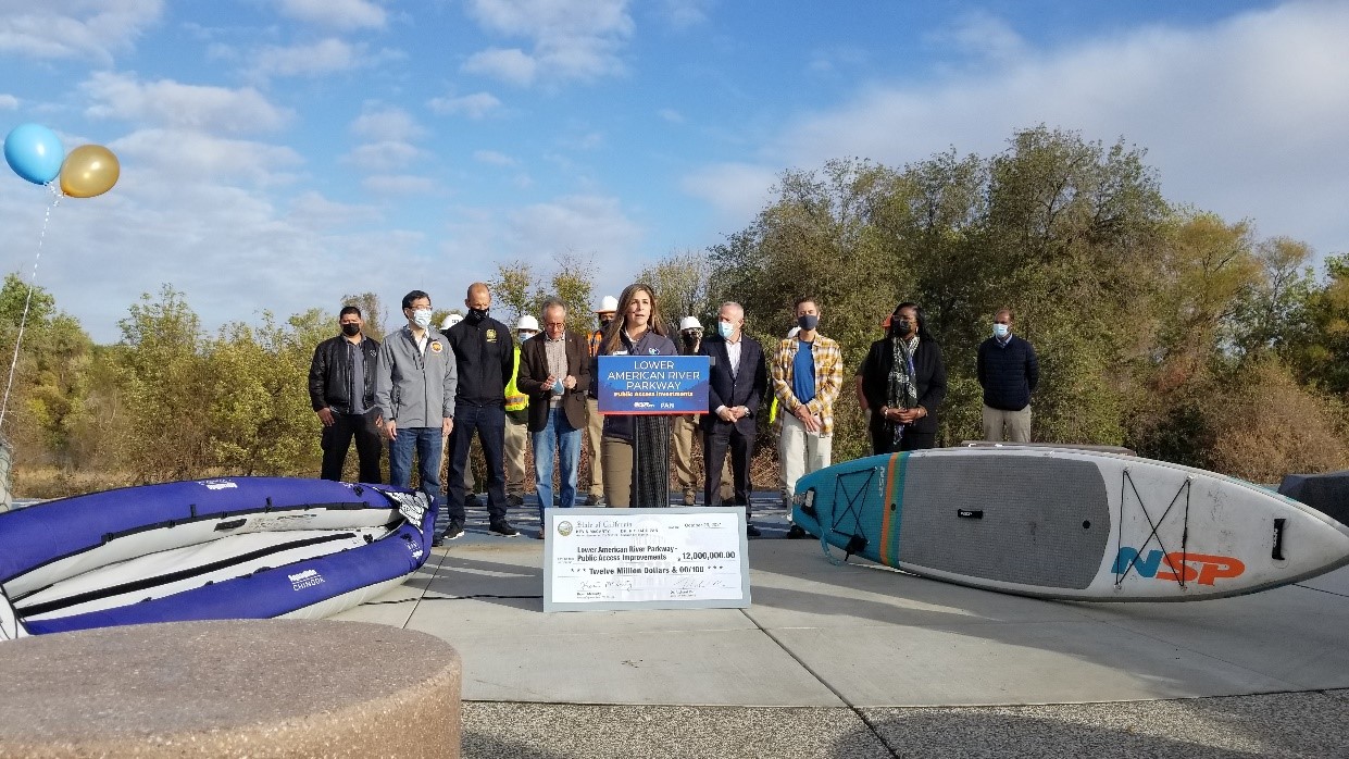 Sacramento officials announce $12 million plan to improve American River Parkway