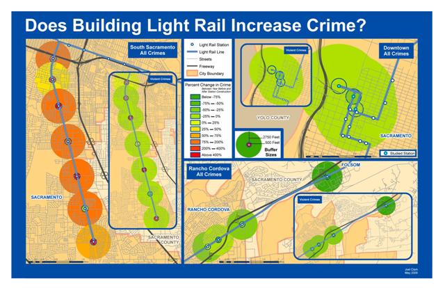 Light rail map