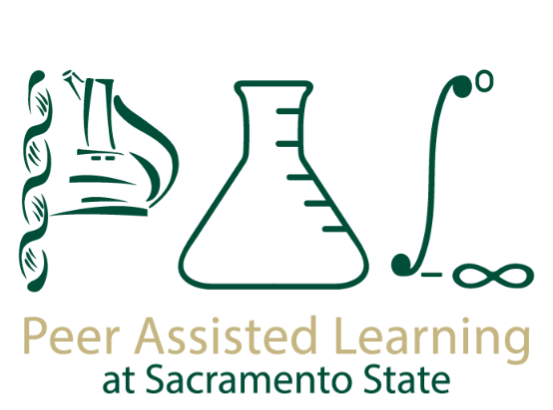 An image of a logo for the Peer Assisted Learning Program at Sacramento State