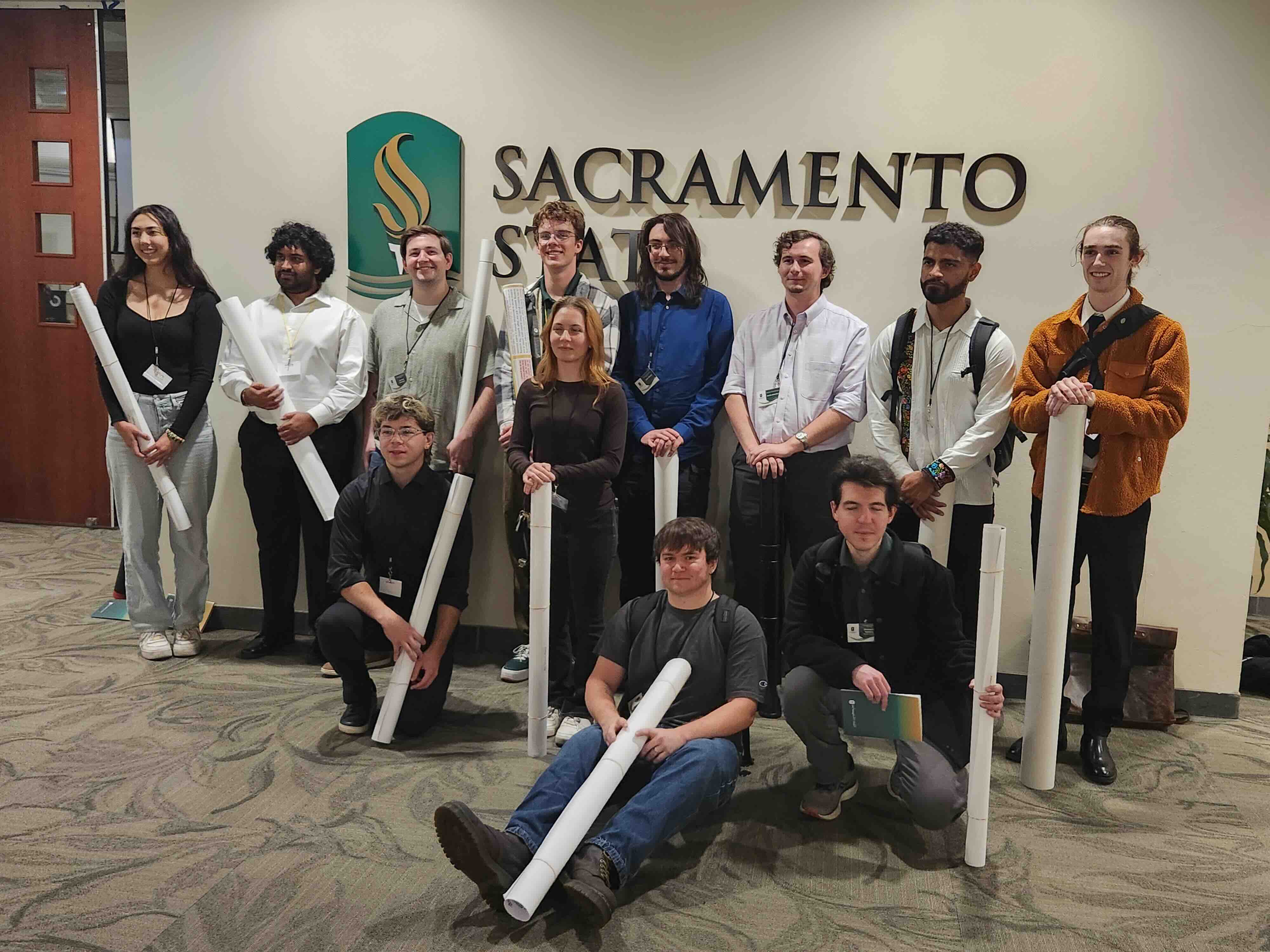 Physics students at 2025 NSM Student Research Symposium