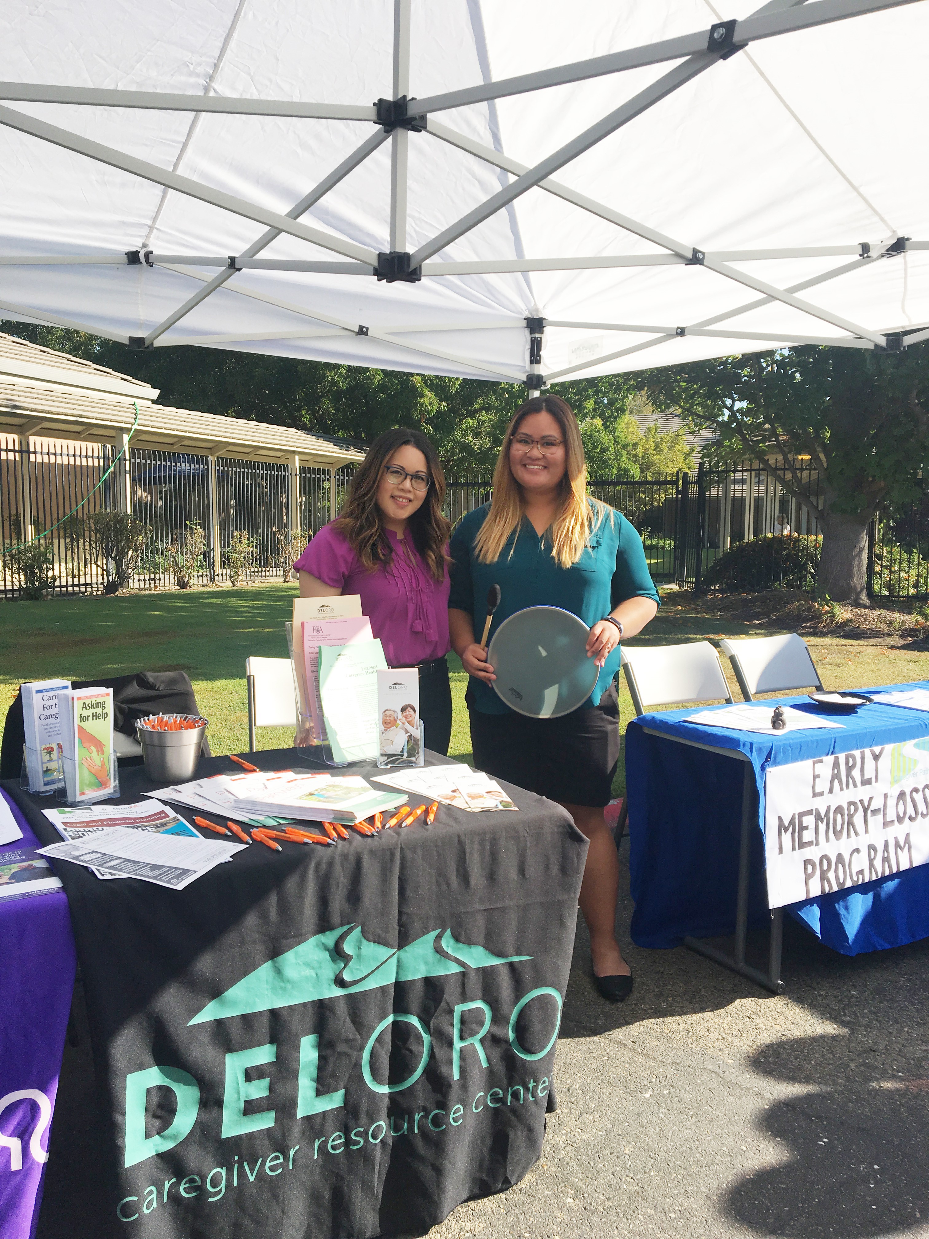 Students, Bernadette Abrea and Jamie Leal Violenta.