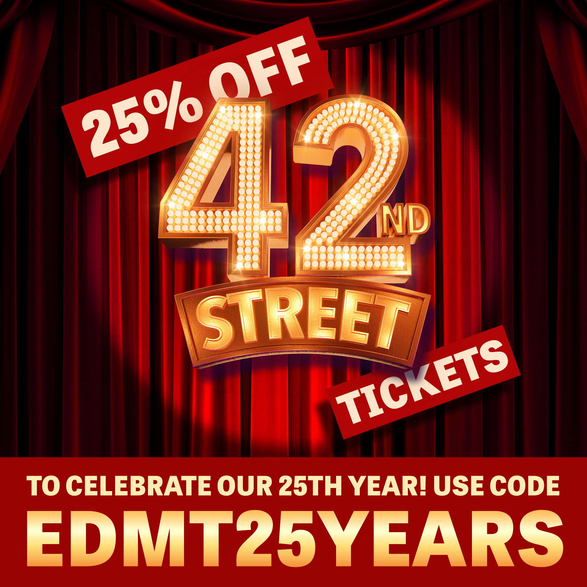42nd Street Musical - Poster