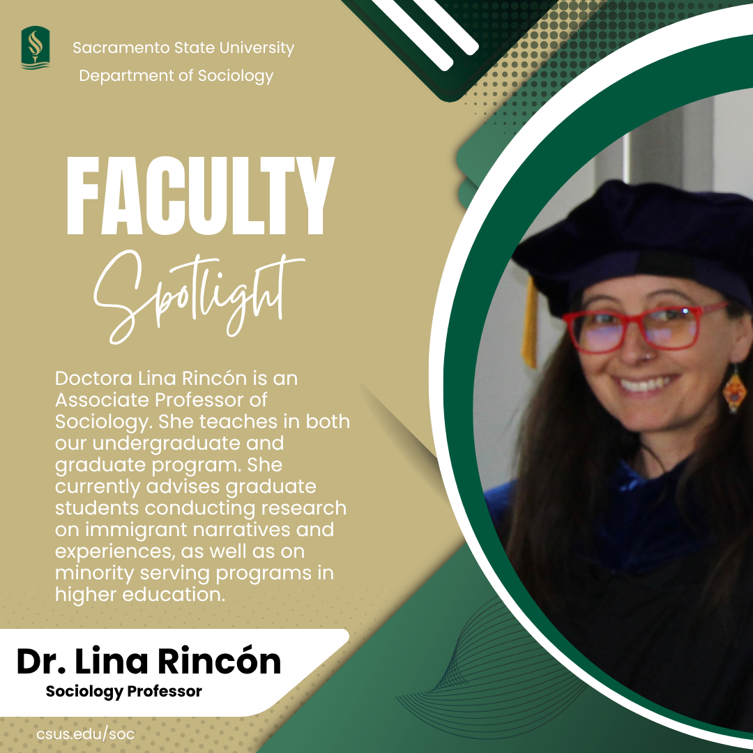 Faculty Spotlight for Dr. Lina Rincon