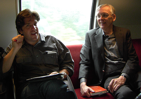 Michael Epperson and Timothy E. Eastman, Workshop on Relational Realism and Topological Quantum Mechanics, Bernex, France
