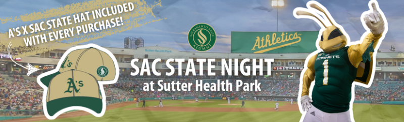 A's Sac State Night at Sutter Health Park
