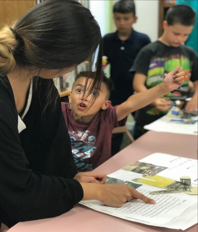 Teaching GreenHouse kids at Sac State