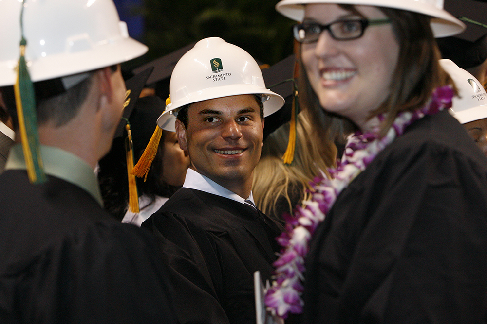 Construction Management students graduating