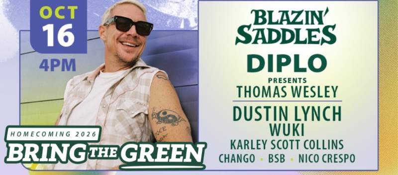 Homecoming Concert | Blazin' Saddles | DIPLO Presents Thomas Wesley