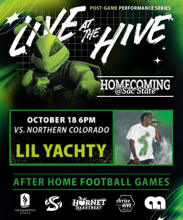 Live at the Hive: Homecoming @ Sac State Concert - Oct. 18 - Lil Yachty