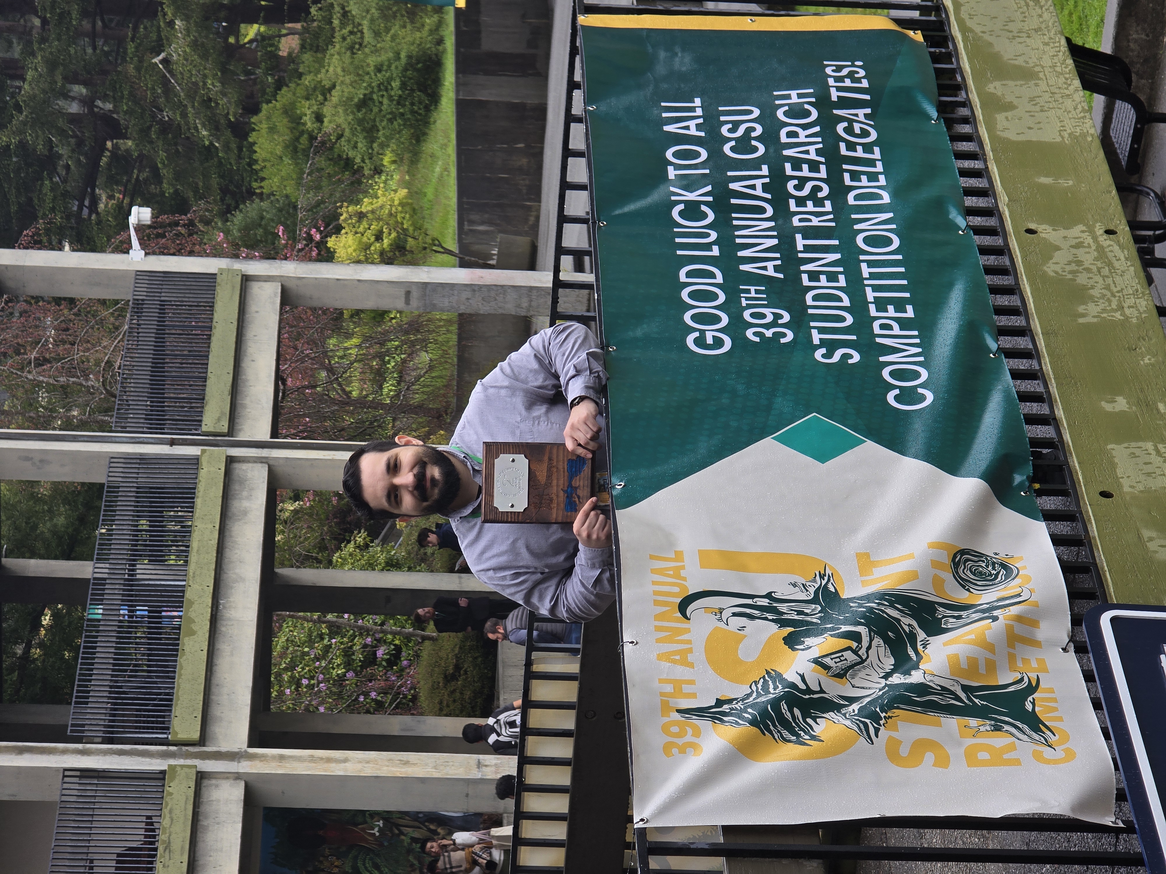 Josue Marroquin 2nd Place 2025 CSU Student Research Competition