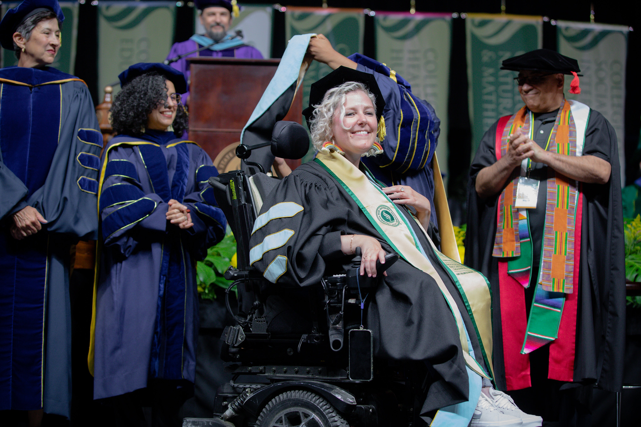 Student Celebrates Commencement