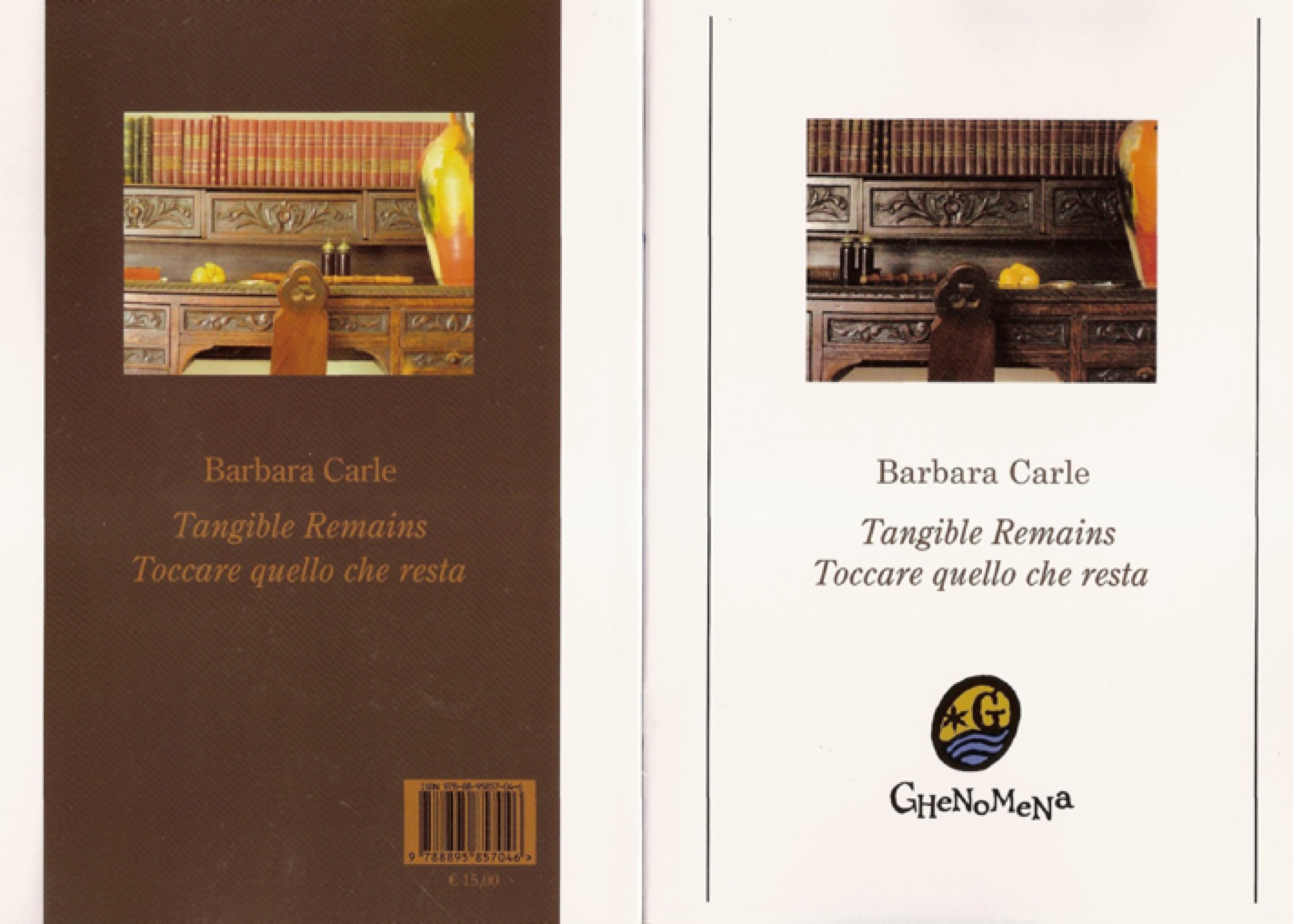 Cover Page of the book "Tangible Remains"