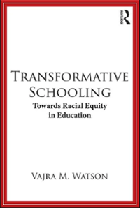 Photo of Vajra Watson book, transformative schooling bookcover